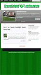 Mobile Screenshot of greenknightlandscaping.com